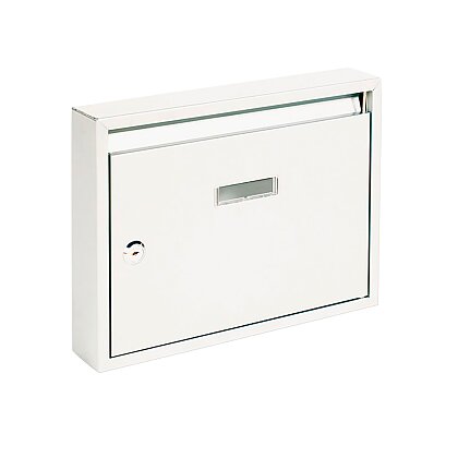 Obrázok produktu Poštovná schránka - 320 × 240 × 60 mm, biela