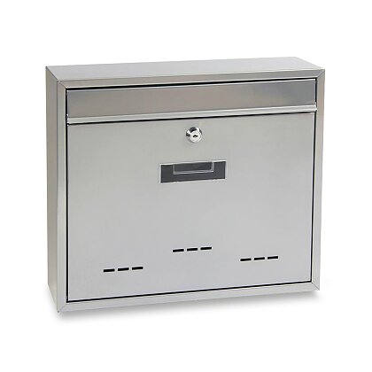 Obrázek produktu Poštovní schránka - 360 × 310 × 90 mm, stříbrná