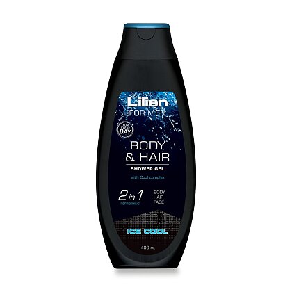 Obrázek produktu Lilien for men Ice Cool 2v1 - sprchový gel - 400 ml