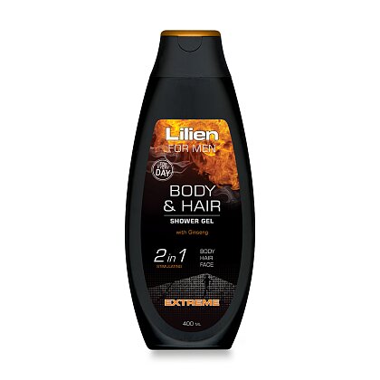 Obrázek produktu Lilien for men Ice Extreme 2v1 - sprchový gel - 400 ml