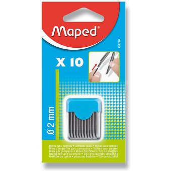 Obrázek produktu Náhradní tuhy do kružítka Maped - 10 ks v balení
