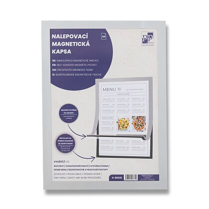 Product image Samolepicí magnetická kapsa - A4