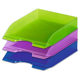 Obrázek produktu Kancelářský odkladač Durable Basic - transparentní, výběr barev
