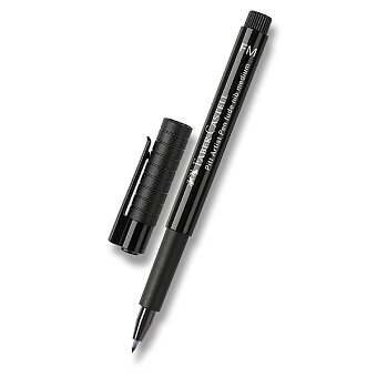 Obrázek produktu Popisovač Faber-Castell Pitt Artist Pen Fude - M, černý