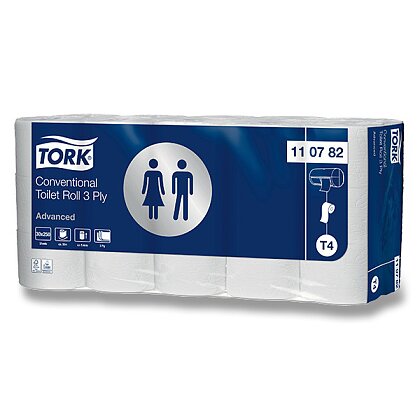 Obrázek produktu Tork Premium T4 - toaletní papír - 3vrstvý, 250 útržků, návin 30 m, 30 ks