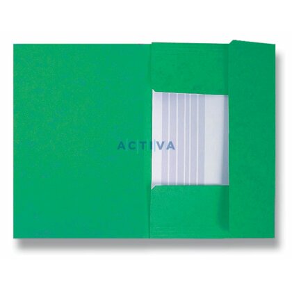 Obrázek produktu HIT Office - 3chlopňové desky - zelené