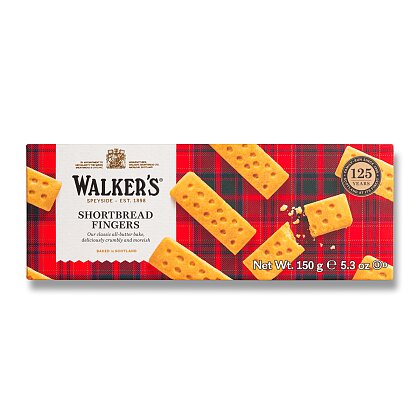 Obrázek produktu Walkers Shortbread Fingers - máslové sušenky - 150 g