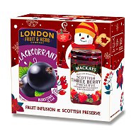 London Fruit &amp;amp; Herb a Mackays - darčeková sada - Čierne ríbezle