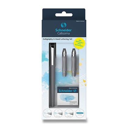 Obrázek produktu Schneider Callissima - kaligrafické plnicí pero - 4 ks, souprava