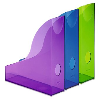 Obrázek produktu Stojan na katalogy Durable Basic - transparentní, výběr barev