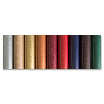 Obrázek produktu Dárkový balicí papír Kraft Dark - 2 x 0,7 m, mix barev
