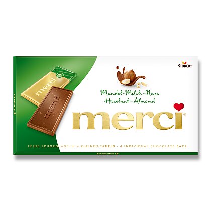 Obrázok produktu Merci - čokoláda - oriešková, 100 g