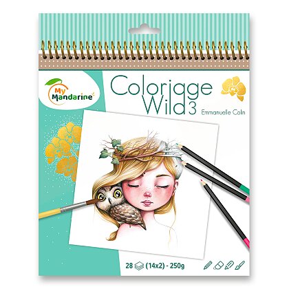 Product image My Mandarine Coloriage Wild - omalovánky - typ 3