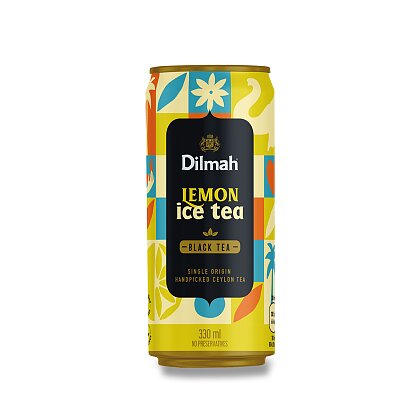 Product image Dilmah - iced black tea - lemon, 330 ml