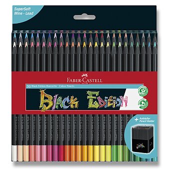 Obrázek produktu Pastelky Faber-Castell Black Edition - 50 barev