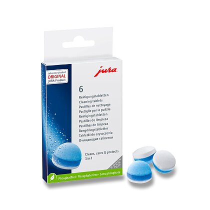Obrázok produktu Jura - trojfázové čistiace tablety - 6 ks