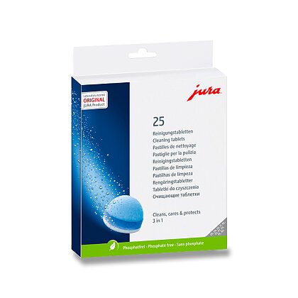 Product image Jura - three-phase cleaning tablets - 25 pcs
