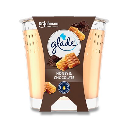 Obrázek produktu Glade  - vonná svíčka - Festive Honey & Chocolate, 112 g