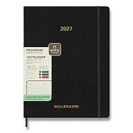 Moleskine Essential 2027 - diář v měkkých deskách - velikost XXL, týdenní, vertikální, černý