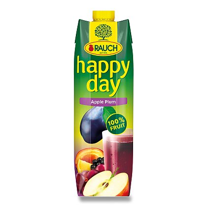 Obrázek produktu Rauch Happy Day - Jablko, Švestka 100%, 1 l
