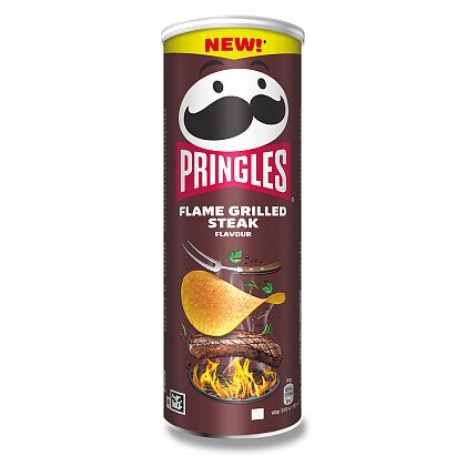 Obrázek produktu Pringles - slané snacky - Flame Grilled Steak, 165 g