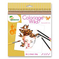My Mandarine Coloriage Wild - omalovánky - typ 7
