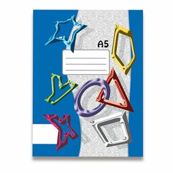 Obrázek produktu Školní sešit EKO 540 - A5, čistý, 40 listů, mix motivů
