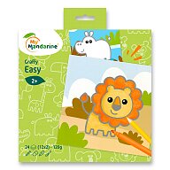 Avenue Mandarine Graffy Easy - omaľovánky - Divoké zvieratká