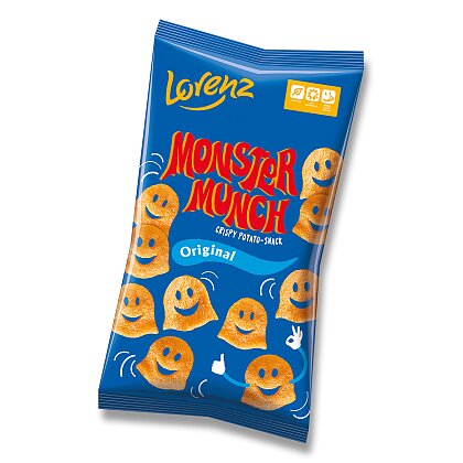 Product image Lorenz Monster Munch Original - bramborové lupínky - solené, 75 g