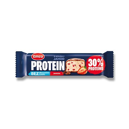 Obrázek produktu Emco Protein - proteinová tyčinka - jahoda, 50 g