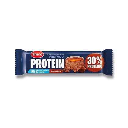 Obrázek produktu Emco Protein - proteinová tyčinka - čokoláda a karamel, 45 g