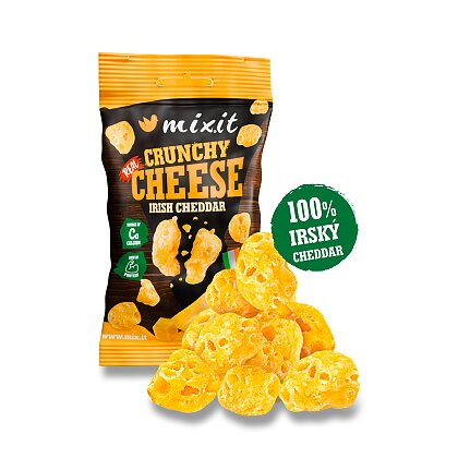 Obrázek produktu Mixit Křupavý sýr do kapsy - Irský cheddar