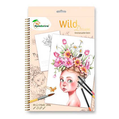 Obrázek produktu My Mandarine Wild Dream - omalovánky - A4