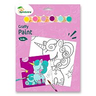 My Mandarine Graffy Paint - kreativní sada -  jednorožec