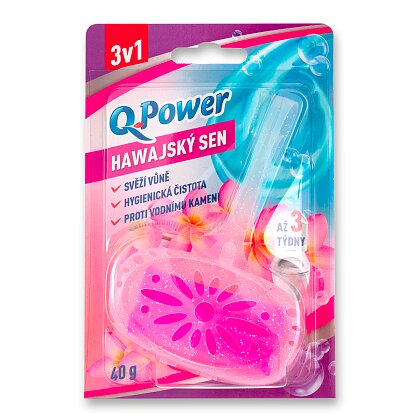Obrázek produktu Q Power 3v1 - WC blok - hawajský sen, 40 g