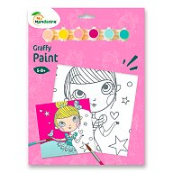 My Mandarine Graffy Paint - kreativní sada - princezna