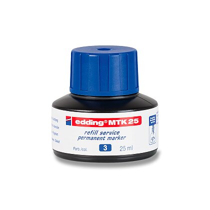 Obrázok produktu Edding MTK 25 - náhradný atrament - modrý