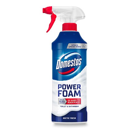 Obrázek produktu Domestos Power Foam - čisticí pěna na toalety - Arctic Fresh, 435 ml