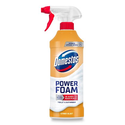 Product image Domestos Power Foam - cleaning foam for toilets - Citrus Blast, 435 ml