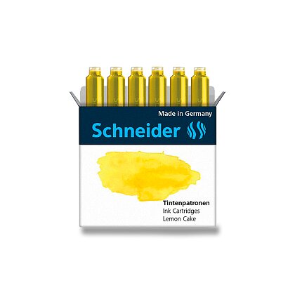 Product image Schneider - inkoustové bombičky - 6 ks, žluté