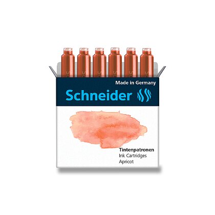 Obrázok produktu Schneider - atramentové bombičky - 6 ks, marhuľové