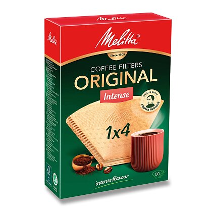 Obrázek produktu Melitta Original Intense - kávové filtry - č.4, 80 ks