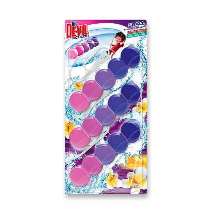 Product image Dr. Devil BiColor 5Ball- WC block - Sunset Blossom