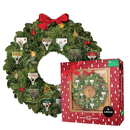 Obrázek produktu Leros Bylinný Adventní kalendář- dárková sada čajů