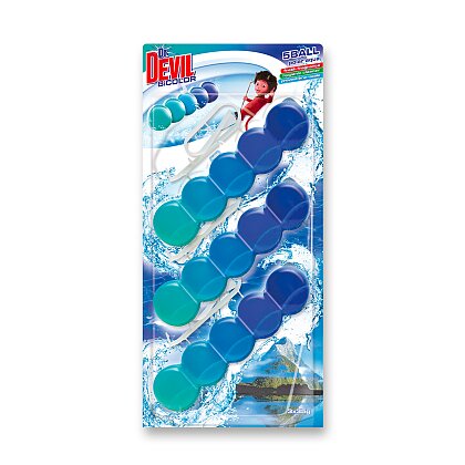 Product image Dr. Devil BiColor 5Ball- WC block - Polar Aqua