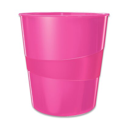 Obrázek produktu Leitz Wow - odpadkový koš - 15 l, růžový