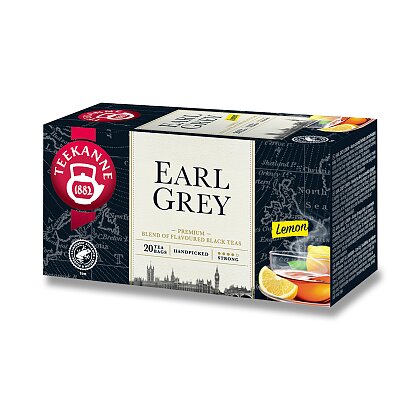 Obrázok produktu Teekanne Black Label Lemon - čierny čaj - citrón, 20 ks