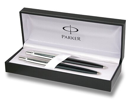 Obrázek produktu Parker Jotter Special Black CT - sada kuličkového pera a mechanické tužky v dárkové kazetě