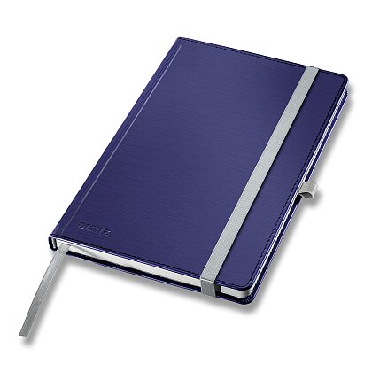 Product image Leitz Style - hardcover notebook - A5, squared, blue