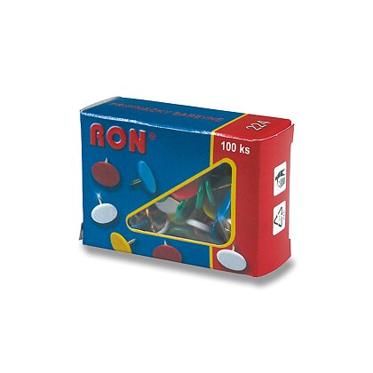 Product image Ron - colour thumb tacks